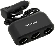 Ładowarki samochodowe - Rozgałęźnik zapalniczki 1x wtyk - 3x gniazdo CS-32 - miniaturka - grafika 1