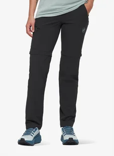 Spodnie damskie Mammut Runbold IV Zip Off Pants - black - Spodnie damskie - miniaturka - grafika 1