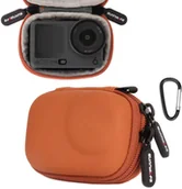 Torby fotograficzne i futerały - MINI FUTERAŁ CASE ETUI OCHRONNE DO DJI OSMO ACTION 6 / 5 PRO / 4 / 3 POMARAŃCZOWY - miniaturka - grafika 1