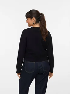 Vero Moda Kardigan w kolorze czarnym - Swetry damskie - miniaturka - grafika 1