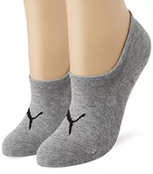 Skarpetki damskie - PUMA Skarpety uniseks, szary (middle grey melange), 46 EU - miniaturka - grafika 1