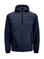 Kurtki męskie - JACK & JONES Jcotoby Air Hybrid kurtka męska, granatowy blezer, XL - miniaturka - grafika 1
