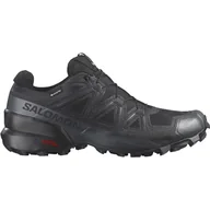 Buty trekkingowe męskie - Salomon Męskie buty trekkingowe Speedcross Gore-tex, czarny, 42 EU - miniaturka - grafika 1