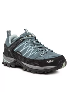 CMP Trekkingi Rigel Low Wmn Trekking Shoes Wp 3Q13246 Zielony - Buty trekkingowe damskie - miniaturka - grafika 1