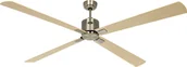 Wentylatory sufitowe - Energooszczędny wentylator sufitowy Eco Neo III 180 cm mosiądz antyczny łopatki klon / buk z pilotem zdalnego sterowania - miniaturka - grafika 1