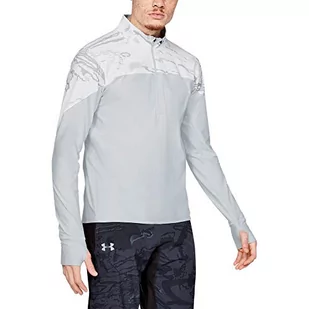Under Armour męski kwalifikator półzamek rozgrzewający top, Ua Snow Camo/Ua Snow Camo/Reflective (992), SM - Koszulki męskie - miniaturka - grafika 1
