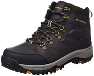 Trampki męskie - Skechers Męskie trampki Choc 204642, czekoladowe syntetyczne, 44 UK - miniaturka - grafika 1
