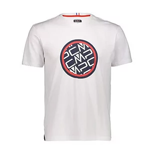 CMP T-shirt męski 30D8437, Bianco, 54 - Koszulki męskie - miniaturka - grafika 1