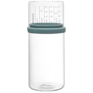 Pojemniki kuchenne - Brabantia Pojemnik do przechowywania z miarką 1l mint 290244 - miniaturka - grafika 1