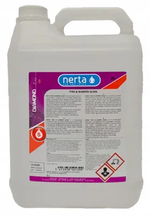 Nerta Tyre & Bumper Gloss Vinyl Czernidło Do Opon Gumy Plastików 5L - Kosmetyki samochodowe - miniaturka - grafika 1