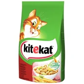 Sucha karma dla kotów - Kitekat Wołowina 1,8 kg - miniaturka - grafika 1