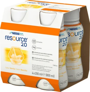 Resource 2.0 smak waniliowy, 4 x 200 ml - Żywienie medyczne - miniaturka - grafika 6