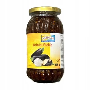 Marynowany bakłażan na słodko w oleju Brinjal Pickle Ashoka 575g - Pasztet i przetwory mięsne - miniaturka - grafika 1