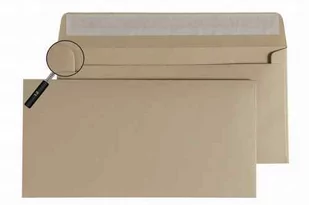 Fedrigoni Koperta ozdobna, DL 110x220 mm, 110g, HK, Woodstock Camoscio, min. 50 szt, pudełko 250 szt, ekologiczna - Koperty - miniaturka - grafika 1