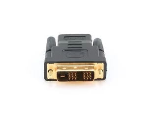 Gembird Adapter HDMI(F)-&gt;DVI(M) pozlacane koncowki A-HDMI-DVI-2 - Adaptery i przejściówki - miniaturka - grafika 1