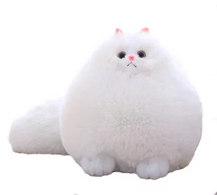 Gruby kot pluszowa poduszka zabawka-30cm - Maskotki i pluszaki - miniaturka - grafika 1
