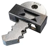 Łamigłówki - Łamigłówka Huzzle Cast Key Iii - poziom 66 Hanayama - Oskar Van Deventer - gra - miniaturka - grafika 1