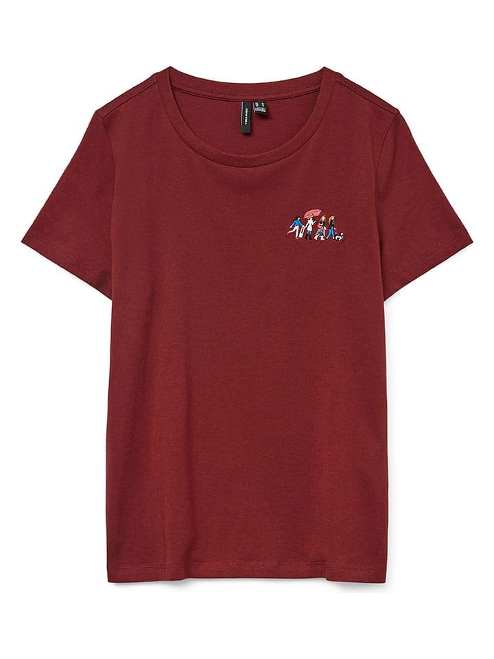 Vero Moda Koszulka w kolorze czerwonym