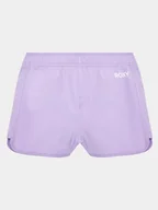 Spodenki damskie - Roxy Szorty plażowe ERGBS03107 Fioletowy Regular Fit - miniaturka - grafika 1