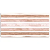 Podkładki na biurko - Podkładka na całe biurko Geometryczne brązowe paski 120x60 cm - miniaturka - grafika 1