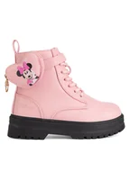 Buty dla dziewczynek - Mickey&Friends Trzewiki CM-AW24-119DSTC Różowy - miniaturka - grafika 1