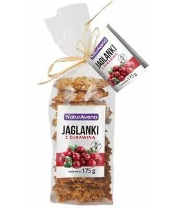 Naturavena NaturaVena Jaglanki z Żurawiną 175g - Ciastka - miniaturka - grafika 1