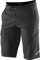 Spodenki rowerowe - 100% Szorty męskie 100% RIDECAMP Shorts charcoal roz.34 48 EUR NEW - miniaturka - grafika 1