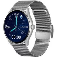 Smartwatch - Armodd Roundz 5 9118 Srebrny - miniaturka - grafika 1