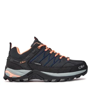 Trekkingi CMP Rigel Low Wmn Treking Shoe Wp 3Q13246 Szary - Buty trekkingowe damskie - miniaturka - grafika 1