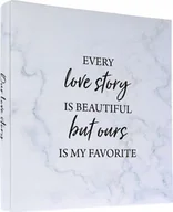 Albumy fotograficzne - Album GED SB46500 ART119 10x15 500 black pages slip in riveted - miniaturka - grafika 1