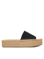 Espadryle damskie - Calvin Klein Espadryle Ebeth HW0HW02894 Czarny - miniaturka - grafika 1