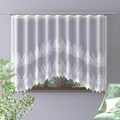 Firany - Firanka żakardowa biała gotowa 300x160cm H427 - miniaturka - grafika 1