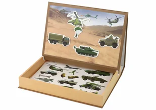 Zestaw Edukacyjnych Puzzli Magnetycznych Z Motywem Wojny Lądowej - Puzzle - miniaturka - grafika 2