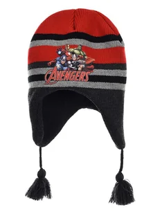 Avengers Czapka w kolorze czerwonym - Czapki damskie - miniaturka - grafika 1
