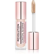 Korektory do twarzy - Makeup Revolution CONCEAL &amp; DEFINE CONCEALER - Korektor w płynie - C6.5 MAKDCC5 - miniaturka - grafika 1