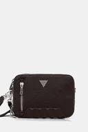 Nerki - Guess saszetka TORINO kolor brązowy HMTOLG P5429 - miniaturka - grafika 1