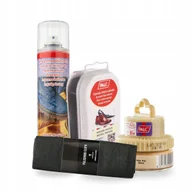 Środki do obuwia i ubrań - Beżowa Pasta do Butów z Impregnatem Czyścikiem i Szmatką Palc Zestaw 4w1 - miniaturka - grafika 1