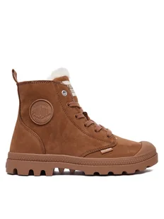 Palladium Trapery Pampa Hi Zip Wl 95982-291-M Brązowy - Botki damskie - miniaturka - grafika 1