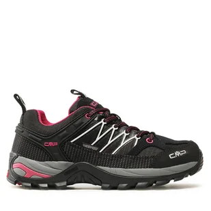 Trekkingi CMP Rigel Low Wmn Trekking Shoes Wp 3Q54456 Czarny - Buty trekkingowe damskie - miniaturka - grafika 1