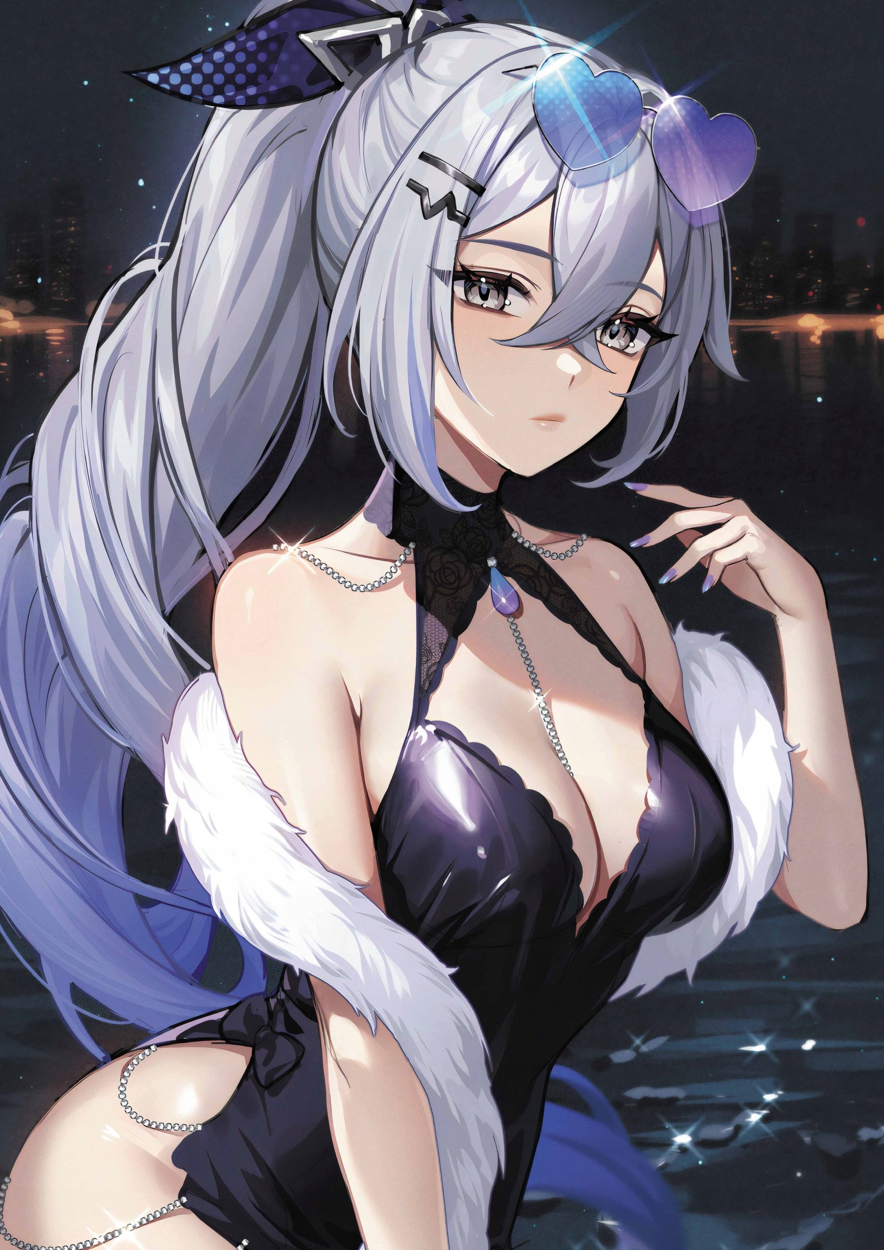 Plakat A3 Honkai Star Rail Hsr Anime Gra Silver Wolf