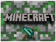 Ciasta i półprodukty do ciast - Dekoracyjny opłatek tortowy Minecraft - A4 - miniaturka - grafika 1