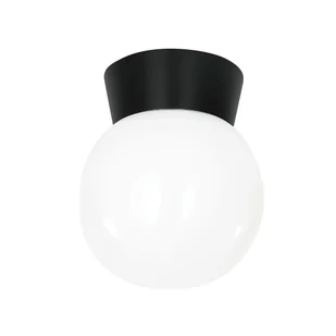 Oprawa łazienkowa Inti czarno-biała E27 IP44 Inspire - Lampy pozostałe - miniaturka - grafika 1