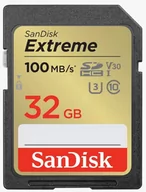 Karty pamięci - SANDISK Extreme SDSDXVT-032G-GNCIN, microSDXC, RescuePRO Deluxe 32 GB - miniaturka - grafika 1