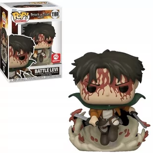 funko pop! attack on titan battle levi ae nalepka - Figurki kolekcjonerskie - miniaturka - grafika 1