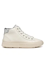 Buty dla dziewczynek - Geox Sneakersy J Laquinny Girl J46M3F 000BC C1M1W M Écru - miniaturka - grafika 1