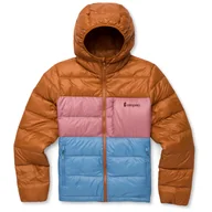 Kurtki i kamizelki sportowe damskie - Damska kurtka puchowa Cotopaxi W'S Fuego Max Down Hooded Jacket Rozmiar: S / Kolor: brązowy/niebieski - miniaturka - grafika 1