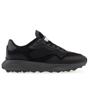 Buty Tommy Hilfiger TJM Runner Mix Material EM0EM01259-BDS - czarne - Buty sportowe męskie - miniaturka - grafika 3