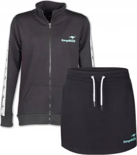 Kangaroos KangaROOS zestaw sportowy czarna spódnica i czarna bluza rozmiar S - Sukienki i spódnice sportowe - miniaturka - grafika 1