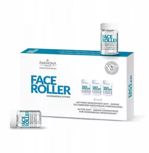 FARMONA FACE ROLLER Aktywny koncentrat anti-ageing - Serum do włosów - miniaturka - grafika 1
