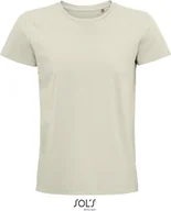 Koszule męskie - SOLs 03565 Koszula męska, Pioneer Men T-Shirt, Jersey 175 - Kolor: Naturalny - Rozmiar: XXL - miniaturka - grafika 1